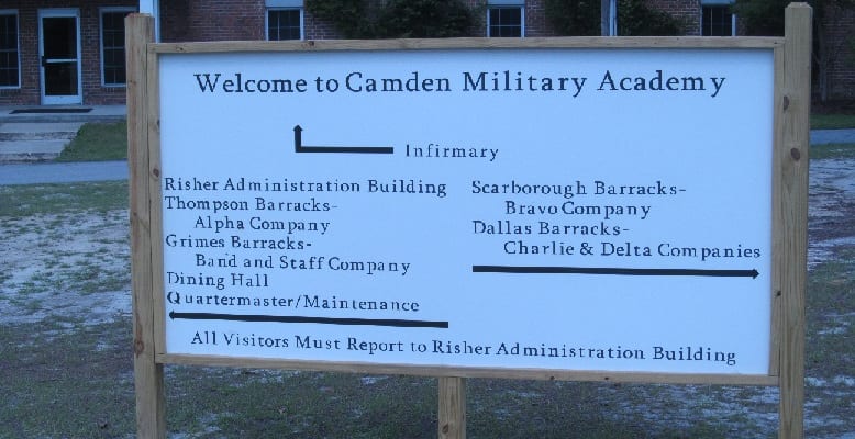 Camden Academy Receives New Campus Signage